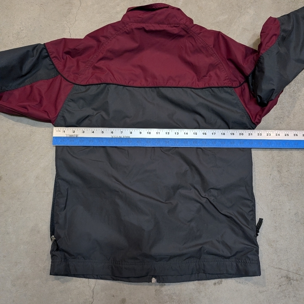 VTG 90s Nike Track Jacket Mens S Red Gray Full Zip - Picture 8 of 8